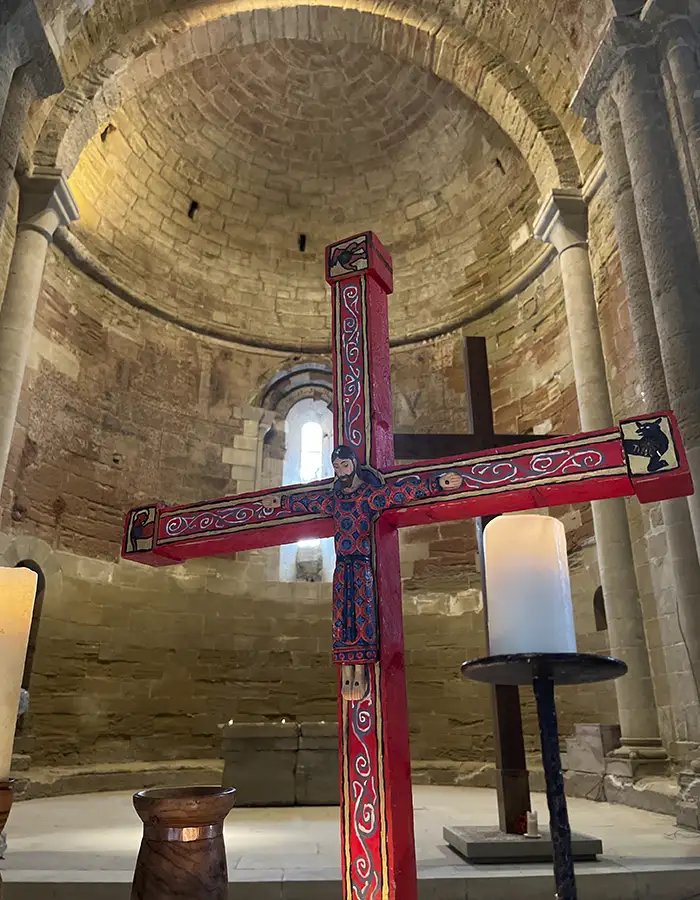 Cruz de la iglesia del castillo